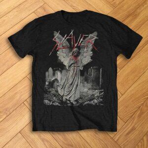 Slayer Band Gravestone Walks T-Shirt